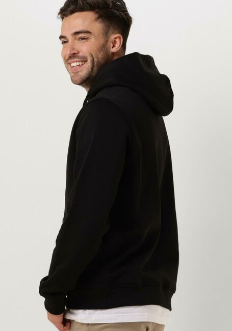 Schwarze TOMMY JEANS Pullover TJM REG BADGE HOODIE EXT - large