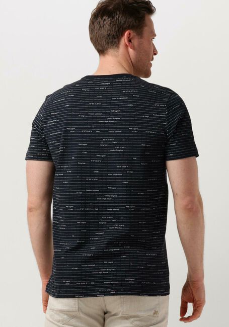 Blaue PME LEGEND T-shirt SHORT SLEEVE R-NECK SINGLE JERSEY MELANGE - large