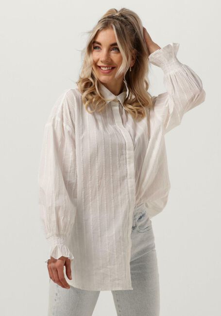 Creme NOTES DU NORD Blusen GINA SHIRT - large