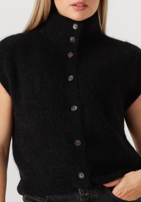 Schwarze DES PETITS HAUTS Strickjacke ALIBOU - large