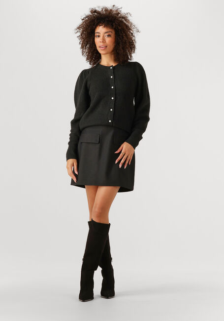 Schwarze NOTRE-V Strickjacke NV-GRACE - large