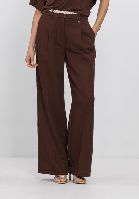 Braune DANTE6 Weite Hose KENILA WIDE LEG PANTS - large