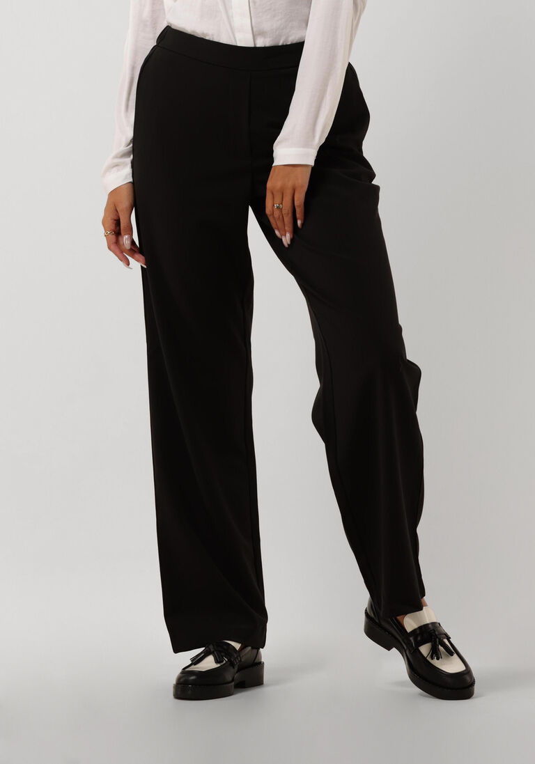 schwarze msch copenhagen weite hose chana straight pants