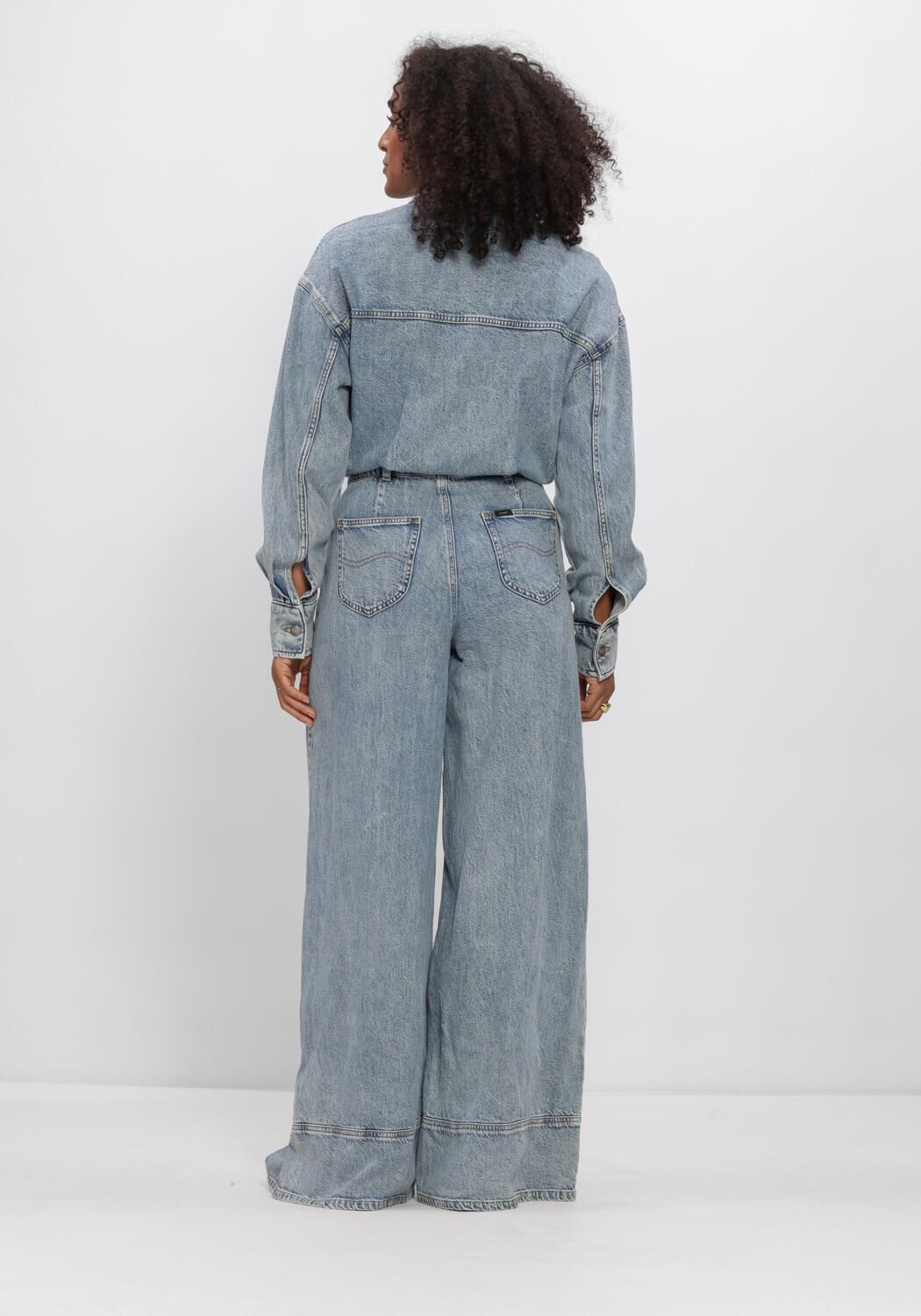 Hellblau LEE Jumpsuit LS JUMPSUIT - large