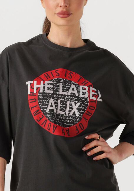 Schwarze ALIX THE LABEL T-shirt LADIES KNITTED ALIX TSHIRT - large