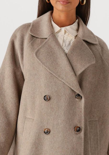 Beige SUMMUM Mäntel JACKET CLASSIC WOOL - large