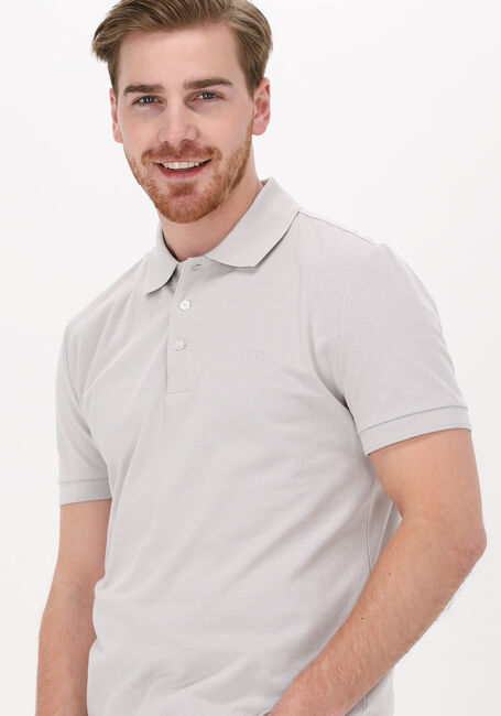 Graue TIGER OF SWEDEN Polo-Shirt DARIOS - large