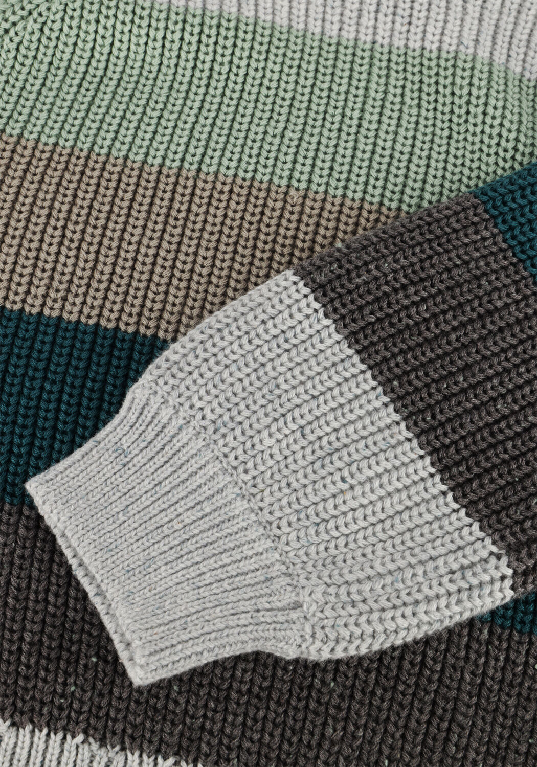 Mehrfarbige/Bunte BAJE STUDIO Pullover THUN - large