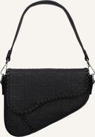 Schwarze NIK & NIK Umhängetasche LOGO SADDLE BAG - medium