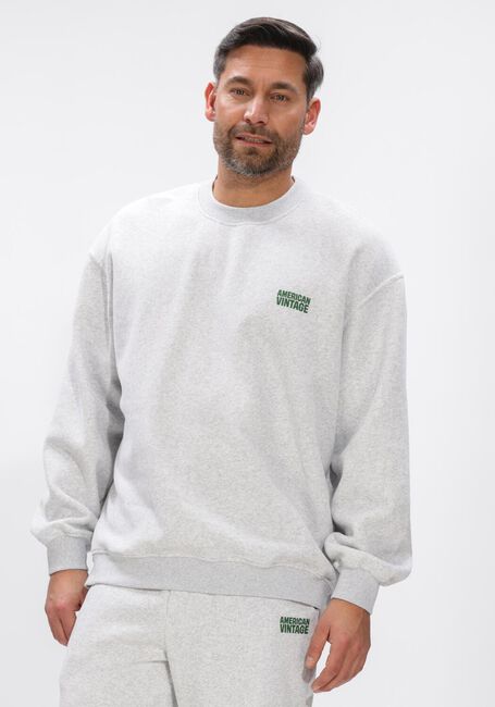 Graue AMERICAN VINTAGE Sweatshirt BAPTOWN CREW - large
