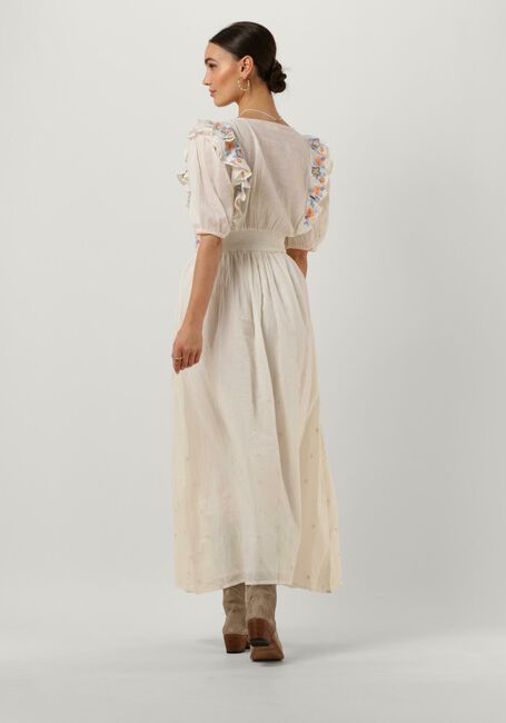 Weiße LOUIZON Maxikleid BATETTE - large