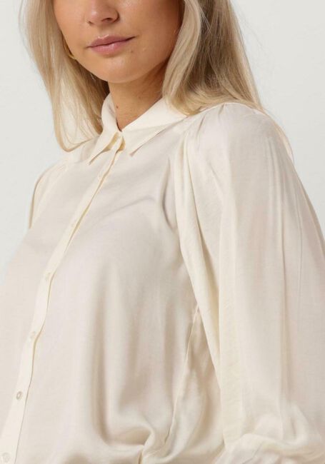Creme MSCH COPENHAGEN Blusen MSCHMALUCA SHIRT - large