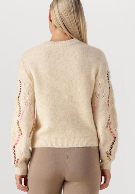 Creme Y.A.S. Pullover YASGABBI LS KNIT PULLOVER S. - large