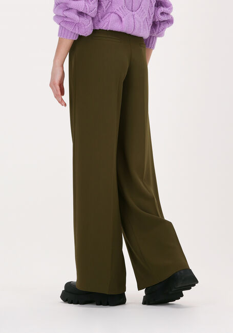 Grüne NOTES DU NORD Weite Hose OLIANA PANTS DARK OLIVE - large