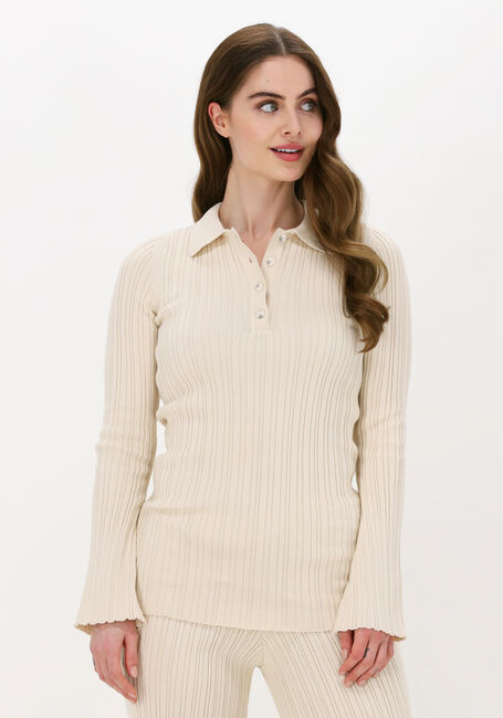 Sand ANOTHER LABEL  ODDA KNITTED PULL - large