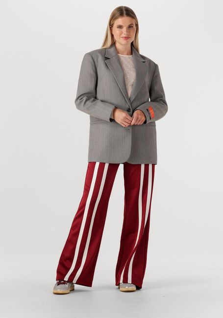 Bordeaux ALIX THE LABEL Weite Hose LADIES KNITTED TRAINING SWEAT PANTS - large
