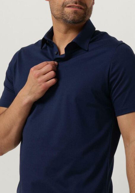 Blaue DESOTO Polo-Shirt POLO KENT - large