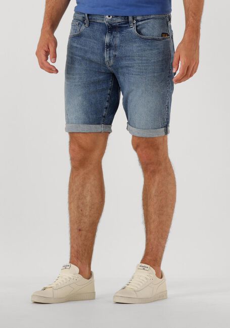 Blaue G-STAR RAW Kurze Hosen 3301 SLIM SHORT - large