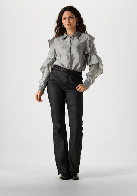 Schwarze MINUS Schlaghose MSCARMA FLARED DENIM JEANS - large