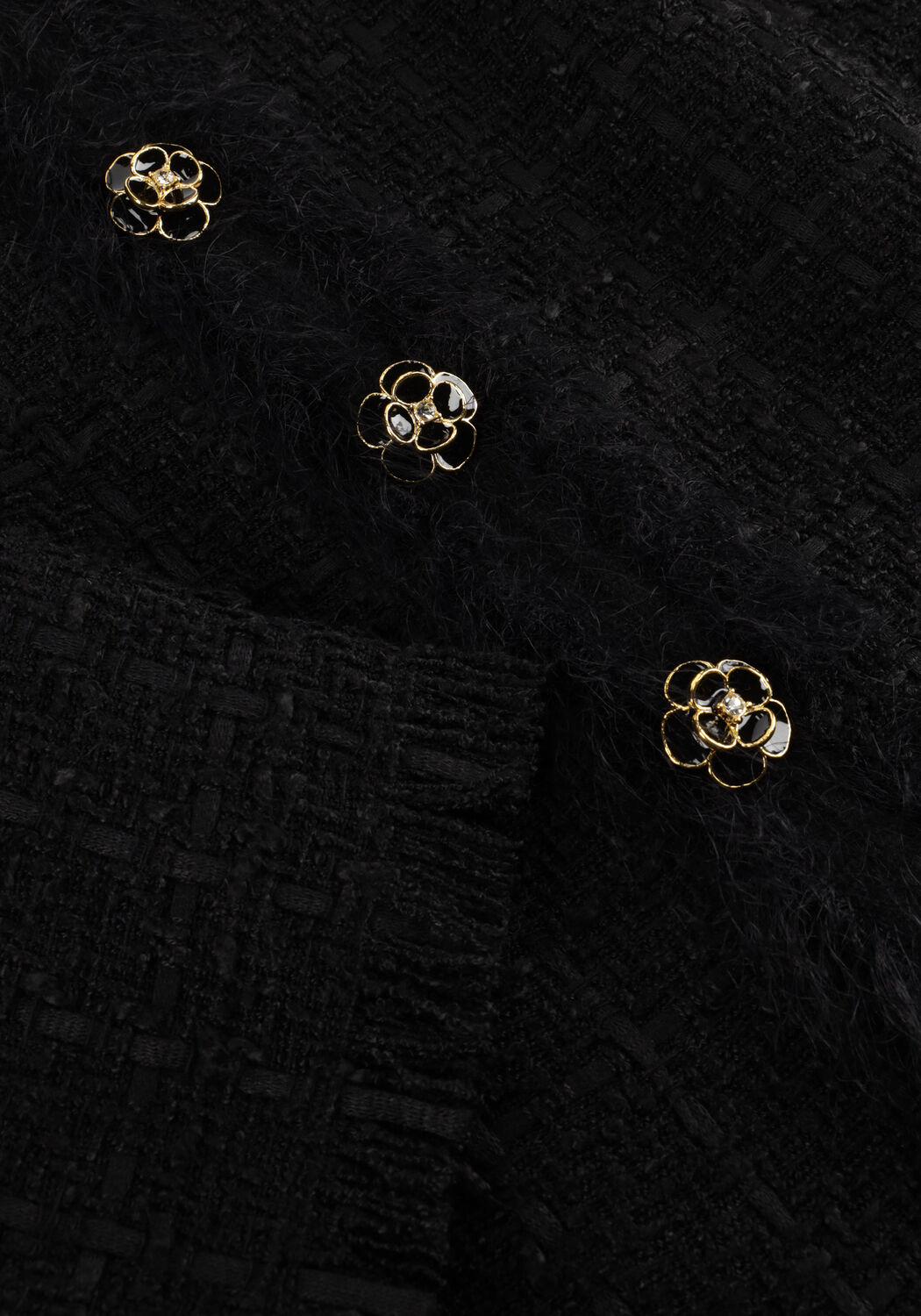 Schwarze ANA ALCAZAR Minikleid DRESS DECO - large