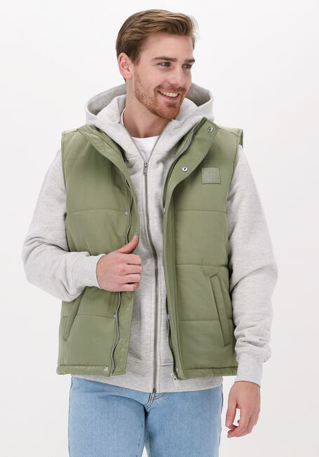 Grüne COLOURFUL REBEL Bodywarmer NOAH PADDED BODY WARMER - large