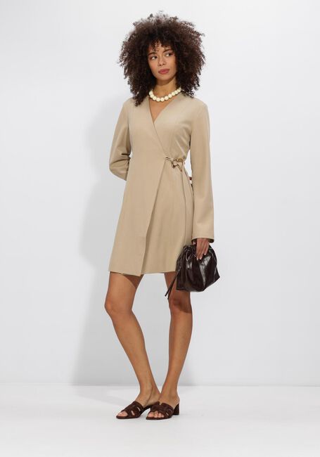 Beige NOTRE-V Minikleid NV-HYLKJE - large