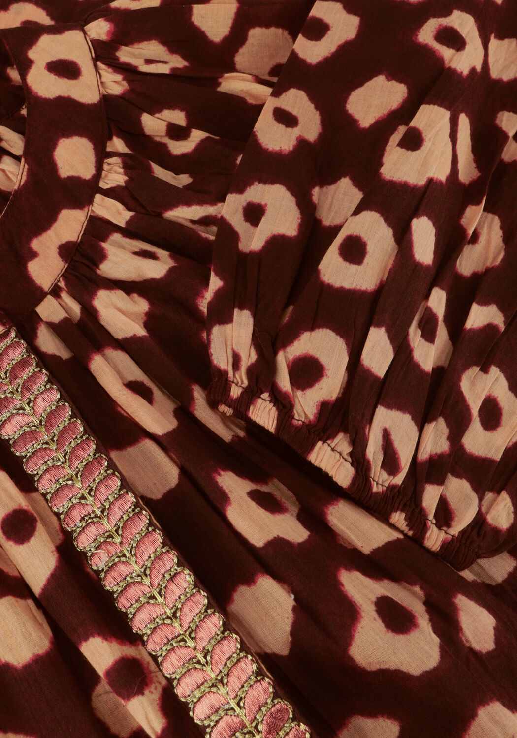 Rote SUMMUM Blusen BLOUSE FLOWER MIX - large