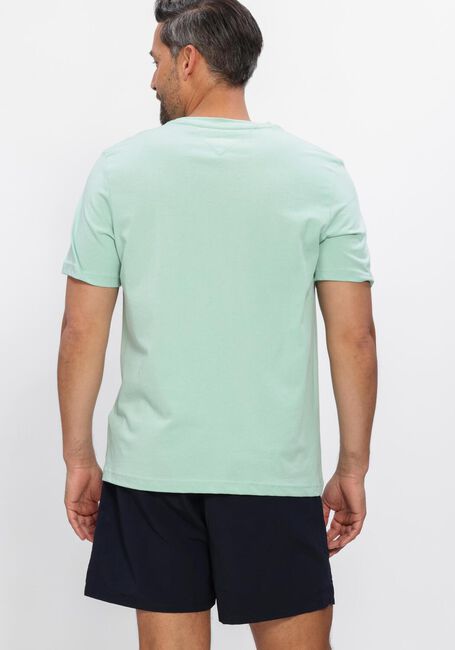 Minze TOMMY HILFIGER T-shirt BRAND LOVE LOCKUP TEE - large