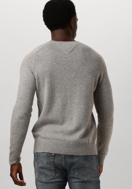 Hellgrau TOMMY HILFIGER Pullover LAMBSWOOL CREW NECK - large