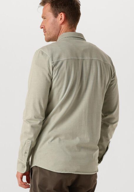 Grüne BUTCHER OF BLUE Overshirt FINN POCKET JERSEY OVERSHIRT - large