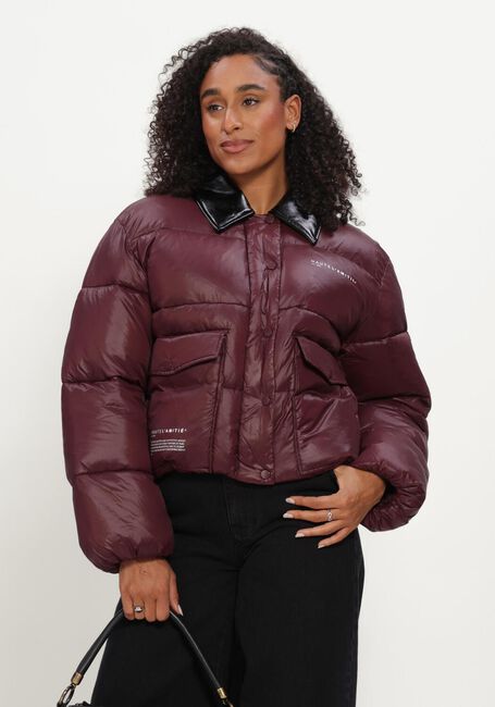 Rote HAUTE L'AMITI&Eacute; Jacken CLIMB CROP POCKET JACKET - large