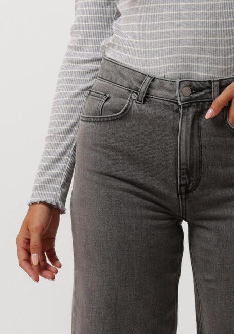 Hellgrau SELECTED FEMME Wide jeans SLFALICE HW WID LONG ELOISE GRE JEA - large