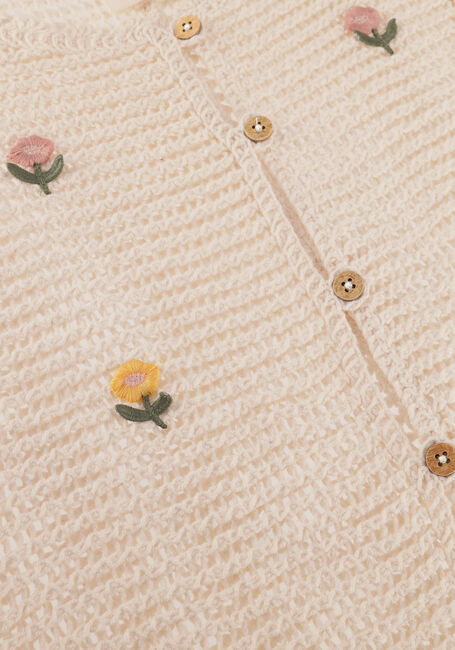 Creme LIL' ATELIER Pullover & Cardigans NMFFLORA KNIT VEST LIL - large