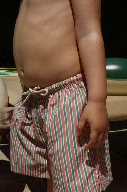 Orangene KONGES SLOJD Badehosen ASNOU SWIM SHORTS GRS - large