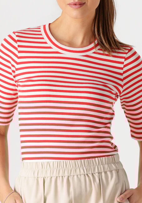 Rote INWEAR Top DAGNAIW STRIPED T-SHIRT - large