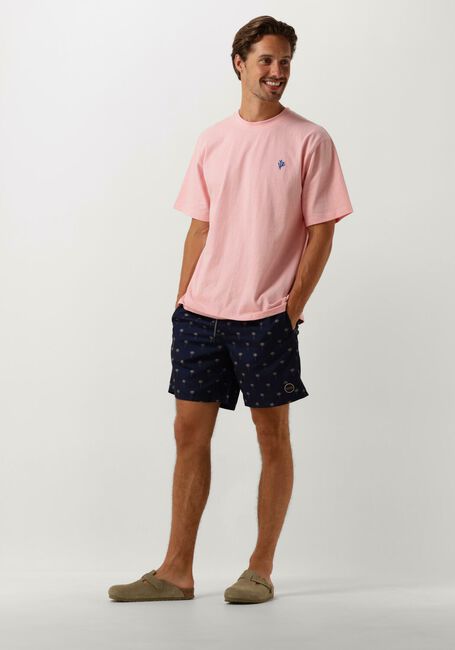 Dunkelblau SHIWI Badehosen MEN SWIMSHORT PALM - large