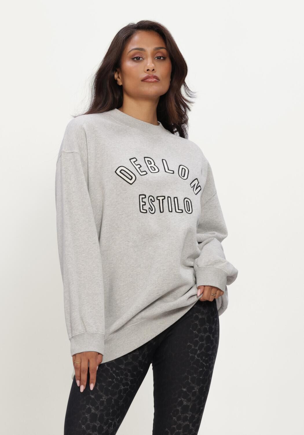Graue DEBLON SPORTS Sweatshirt PEYTON SWEATER - large