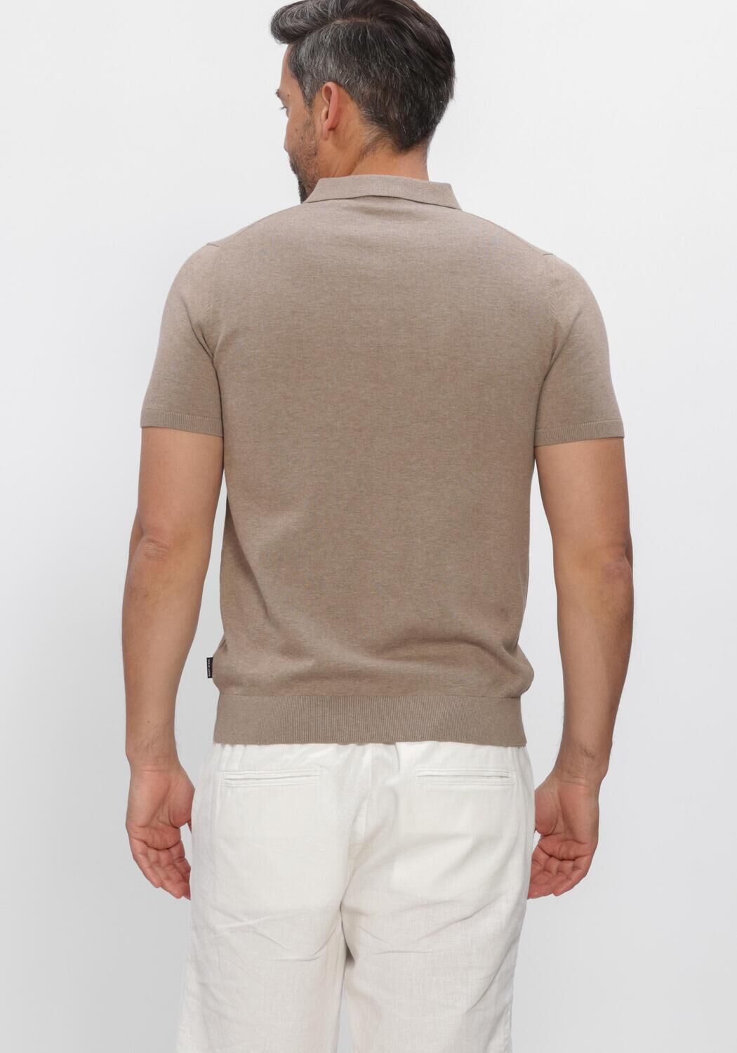Beige SAINT STEVE Polo-Shirt CHRIS - large