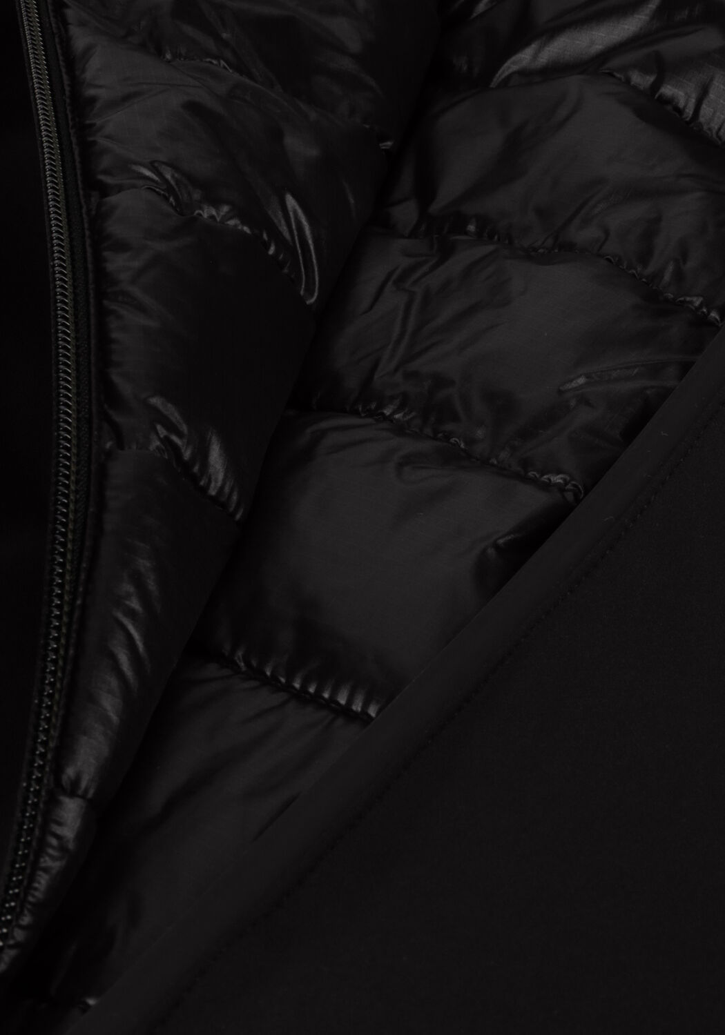 Schwarze PEUTEREY Wattierte Jack METIDE MD - large