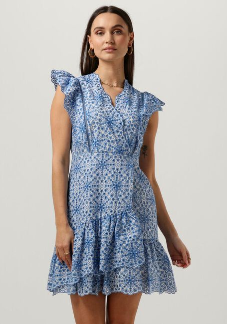 Hellblau SUNCOO Minikleid CASSI - large