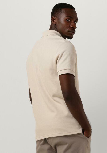 Beige LYLE & SCOTT Polo-Shirt CUFFED POLO - large