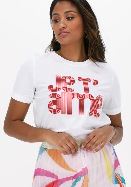 Weiße SUNCOO T-shirt MILORD - large