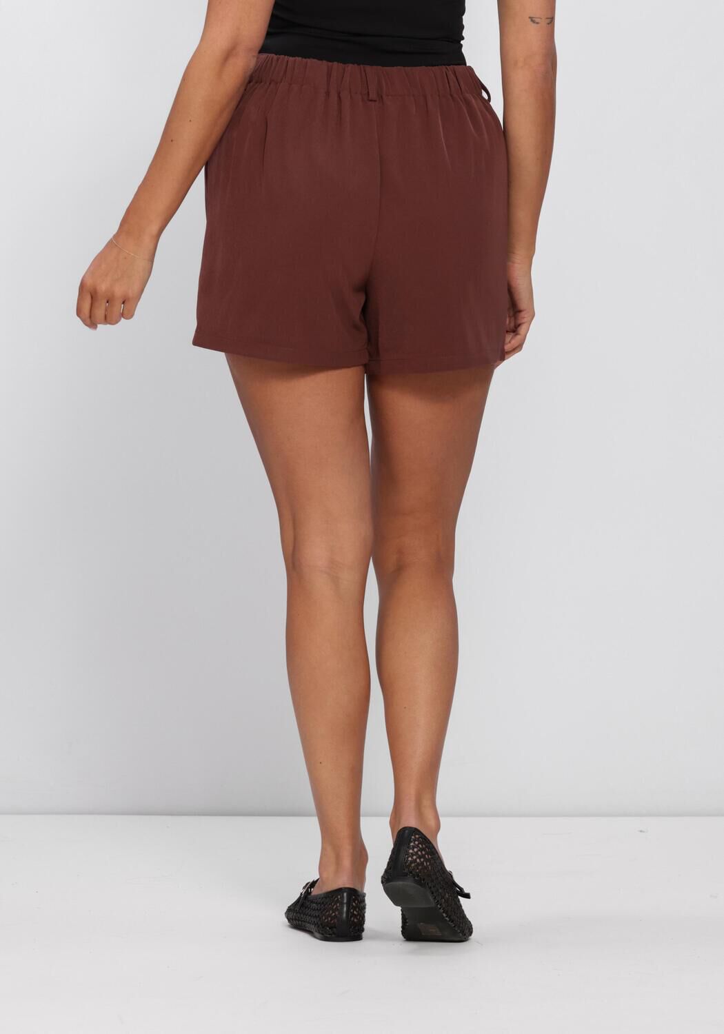 Braune YDENCE Hosen SHORT JENNY - large