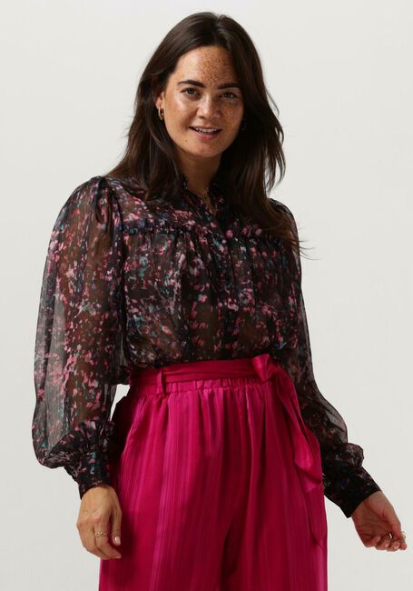 Rote FREEBIRD Blusen WV-CHIF-CONFET-PES-23-3-1 - large