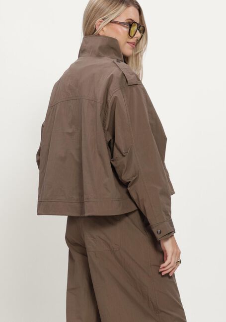 Braune CO'COUTURE Jack ALINACC DOUBLE FUNNEL NECK JACKET - large