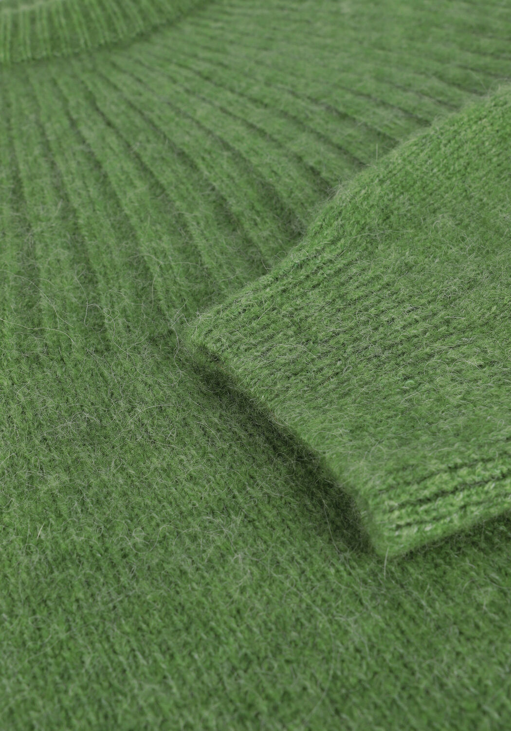 Gr&uuml;ne MODSTR&Ouml;M Pullover TRUCE O-NECK - large