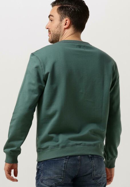 Grüne PURE PATH Pullover CREWNECK WITH CHEST EMBROIDERY - large