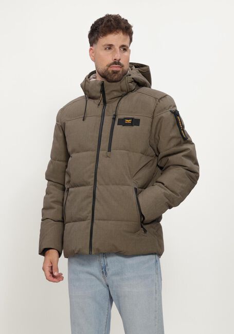 Gr&uuml;ne PME LEGEND Wattierte Jack SEMI LONG JACKET YETCRAFT - large