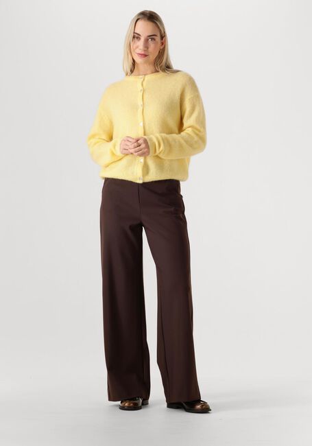 Gelbe STUDIO ANNELOES Pullover BIBI MOHAIR CARDIGAN - large