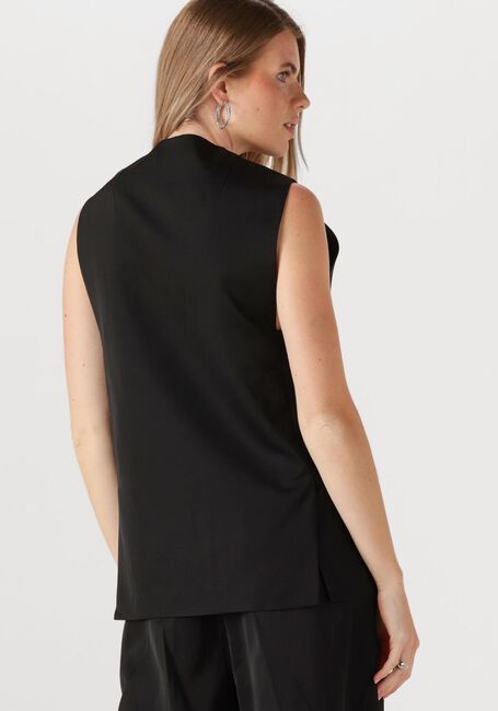 Schwarze WITHBLACK Gilet WBLSELMA LINEN WAISTCOAT - large